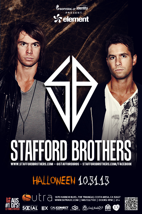 Stafford Brothers - October 31 (Sutra, Costa Mesa)