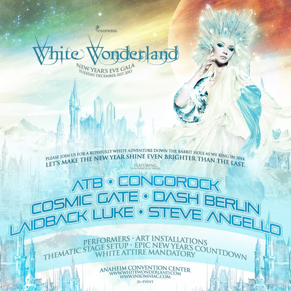 White Wonderland - December 31 (Anaheim Convention Center)