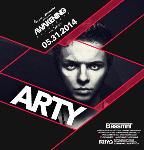 Arty - May 31 (Bassmnt, San Diego)