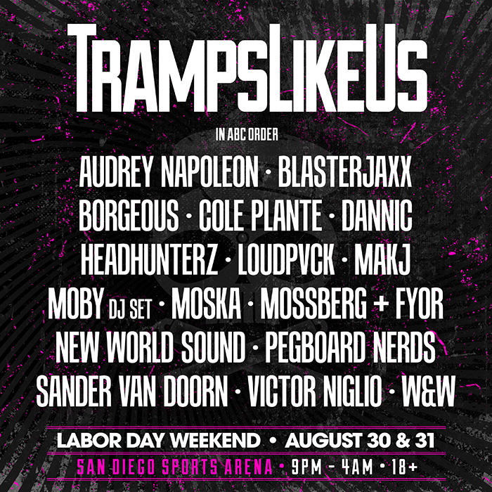 Tramps Like Us - August 30 & 31 (San Diego Sports Arena)