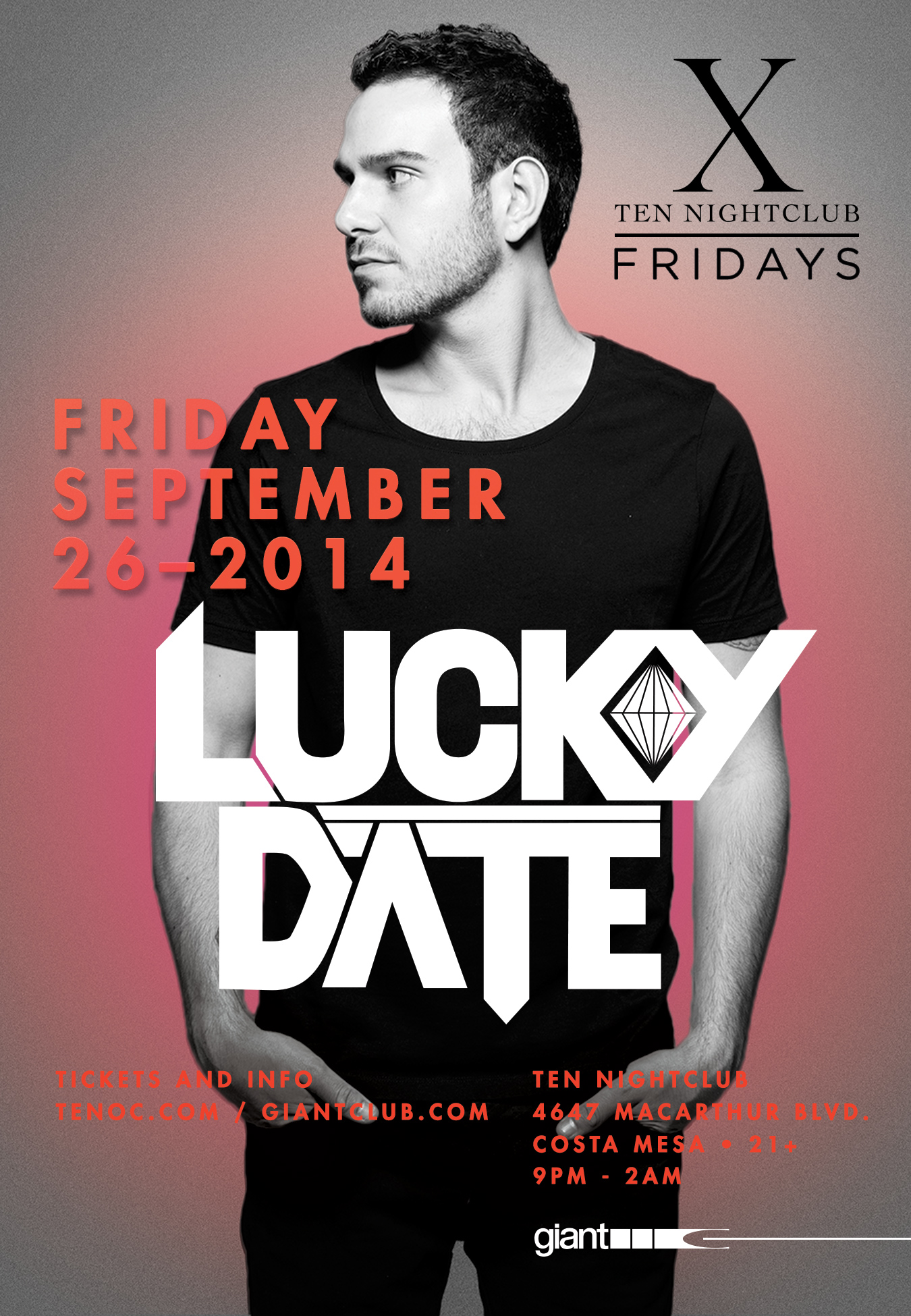 Lucky Date - September 26 (Ten Nightclub)