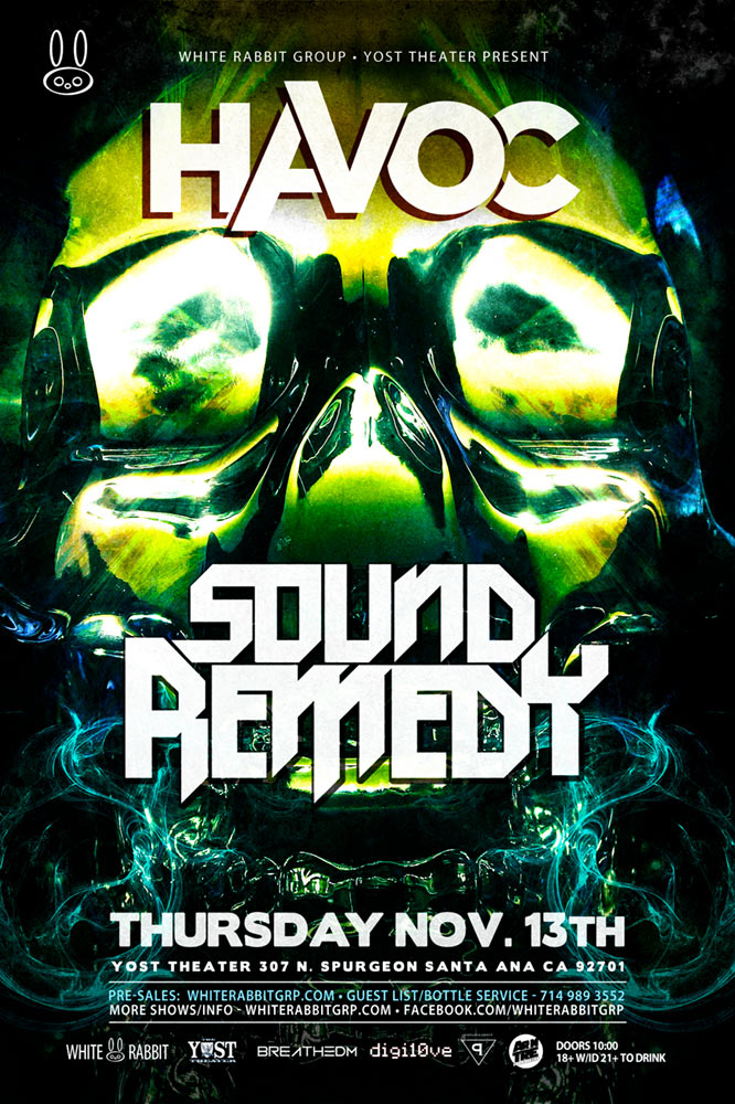 Sound Remedy - November 13 (Yost Theater, Santa Ana)
