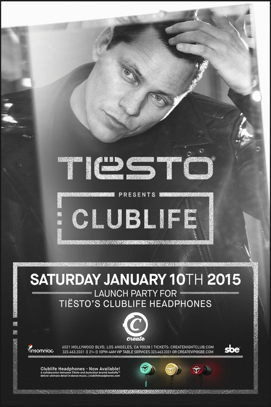 Tiesto - January 10 (Create Nightclub, Los Angeles)