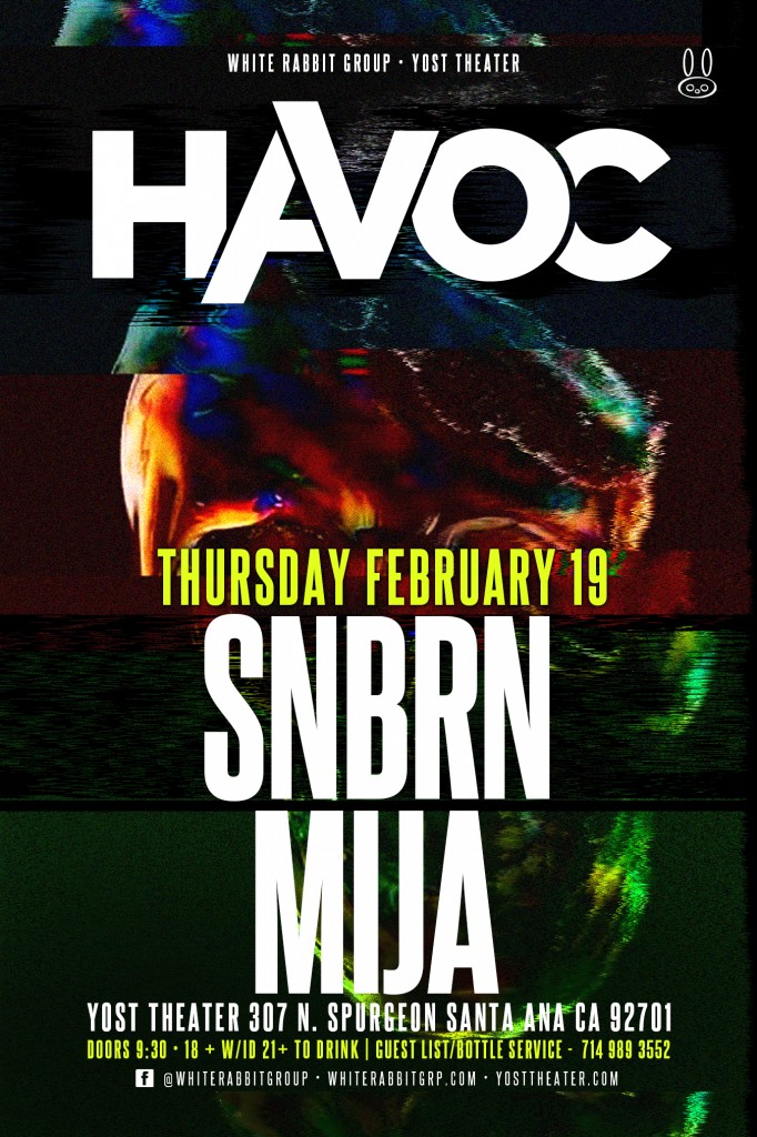 SNRBN + Mija - February 19 (Yost Theater, Santa Ana)