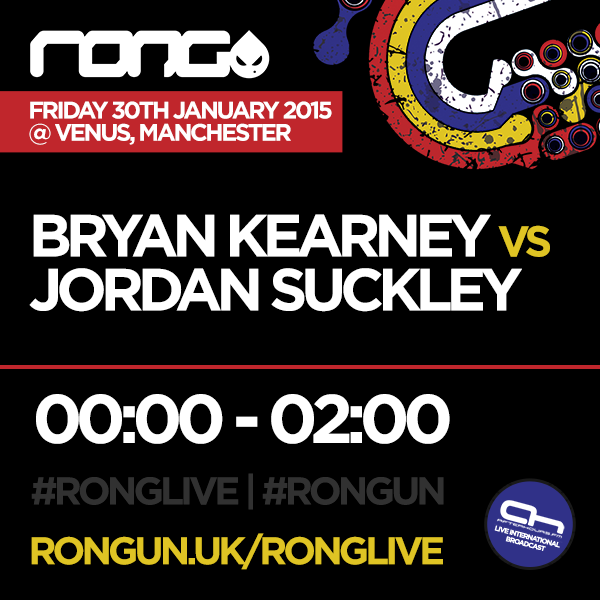 Bryan Kearney & Jordan Suckley - Live @ RONG, Venus Manchester, UK - 30-JAN-2015