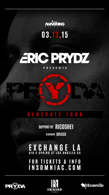 Eric Prydz - March 13 (Exchange, Los Angeles)