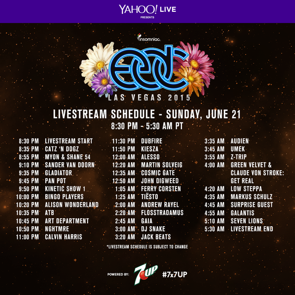 EDC Las Vegas 2015 Live Stream Orange County EDM