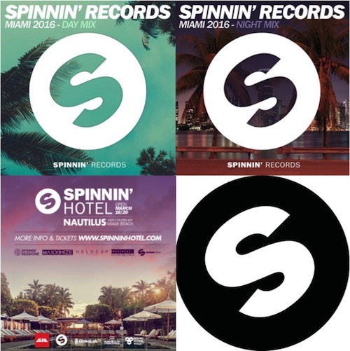 Spinnin' Records Miami 2016 - Day & Night Mixes