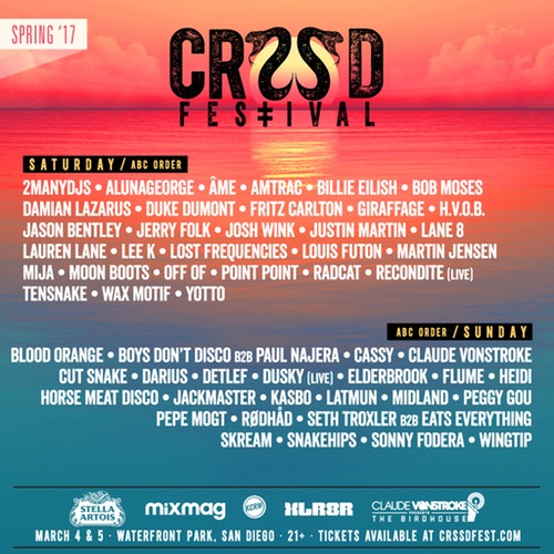 CRSSD Festival - March 4 & 5 (Waterfront Park, San Diego)