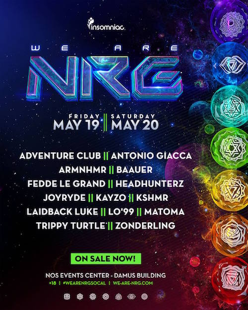 We Are NRG - May19-20 (NOS Events Center, San Bernardino)