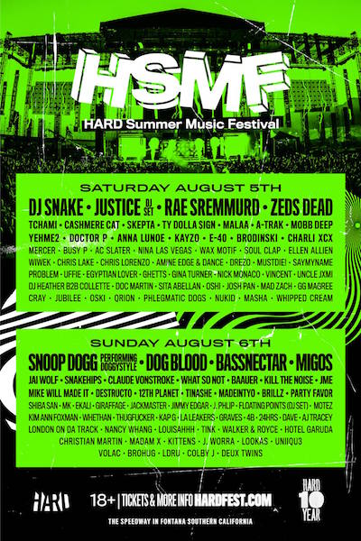 HARD Summer - August 5 & 6 (Auto Club Speedway, Fontana)