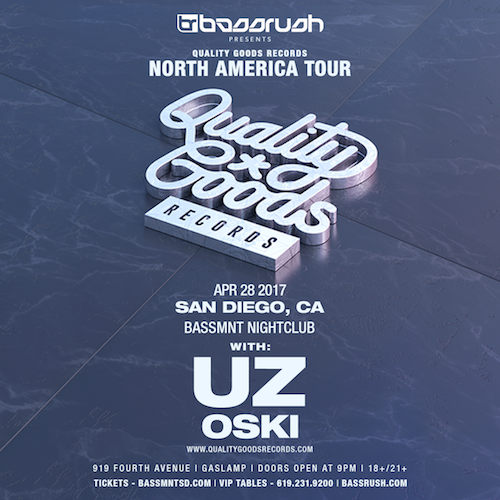 UZ and Oski - April 28 (Bassmnt, San Diego)