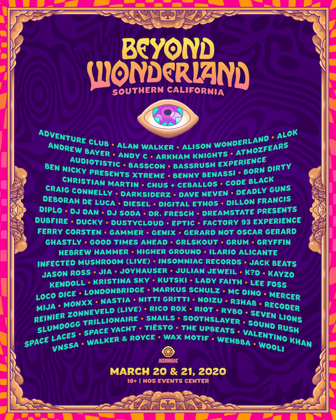 beyond wonderland vip