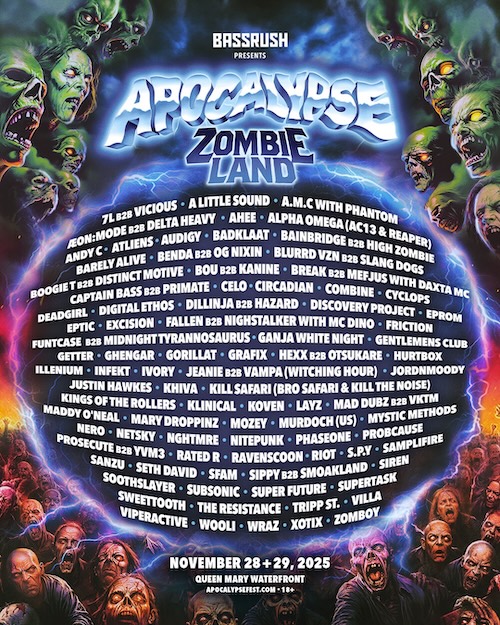 Apocalypse: Zombieland 2025 - November 28-29 (Queen Mary