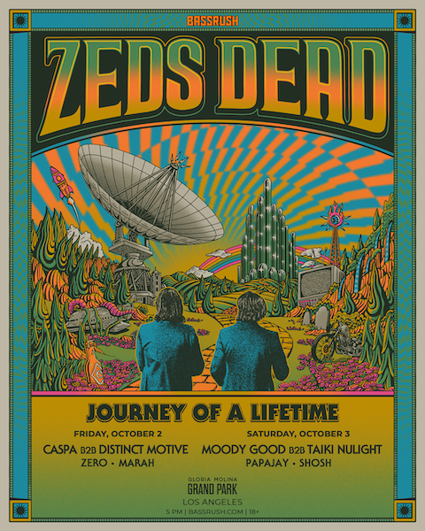 Zeds Dead - October 2-3 (Grand Park, Los Angeles) - Orange County EDM